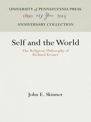 cover image of Self and the World